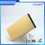 10000毫安聚合物移動電源 移動電源廠家直銷批發(fā)定制 鋁合金移動電源